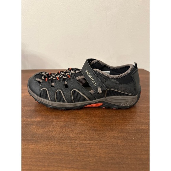 Men's Merrill Black Water Shoes Sandals Size 6 - Picture 4 of 7